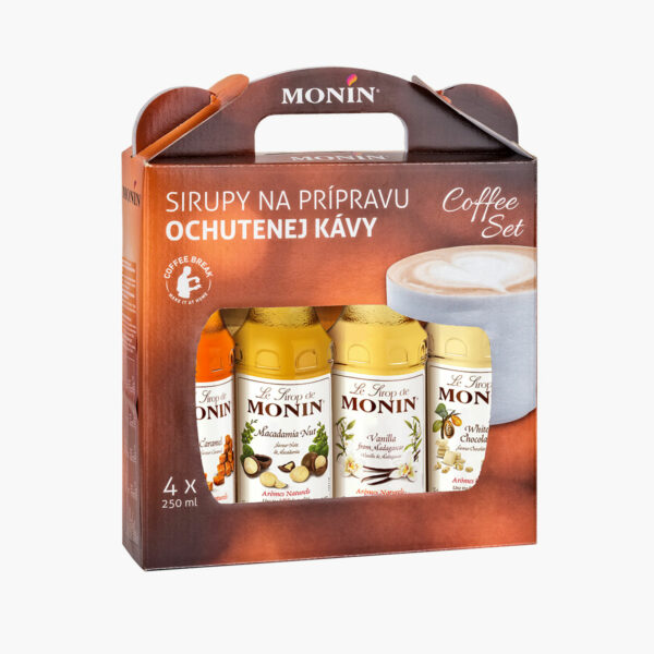 MONIN COFFEE SET 4x0,25l