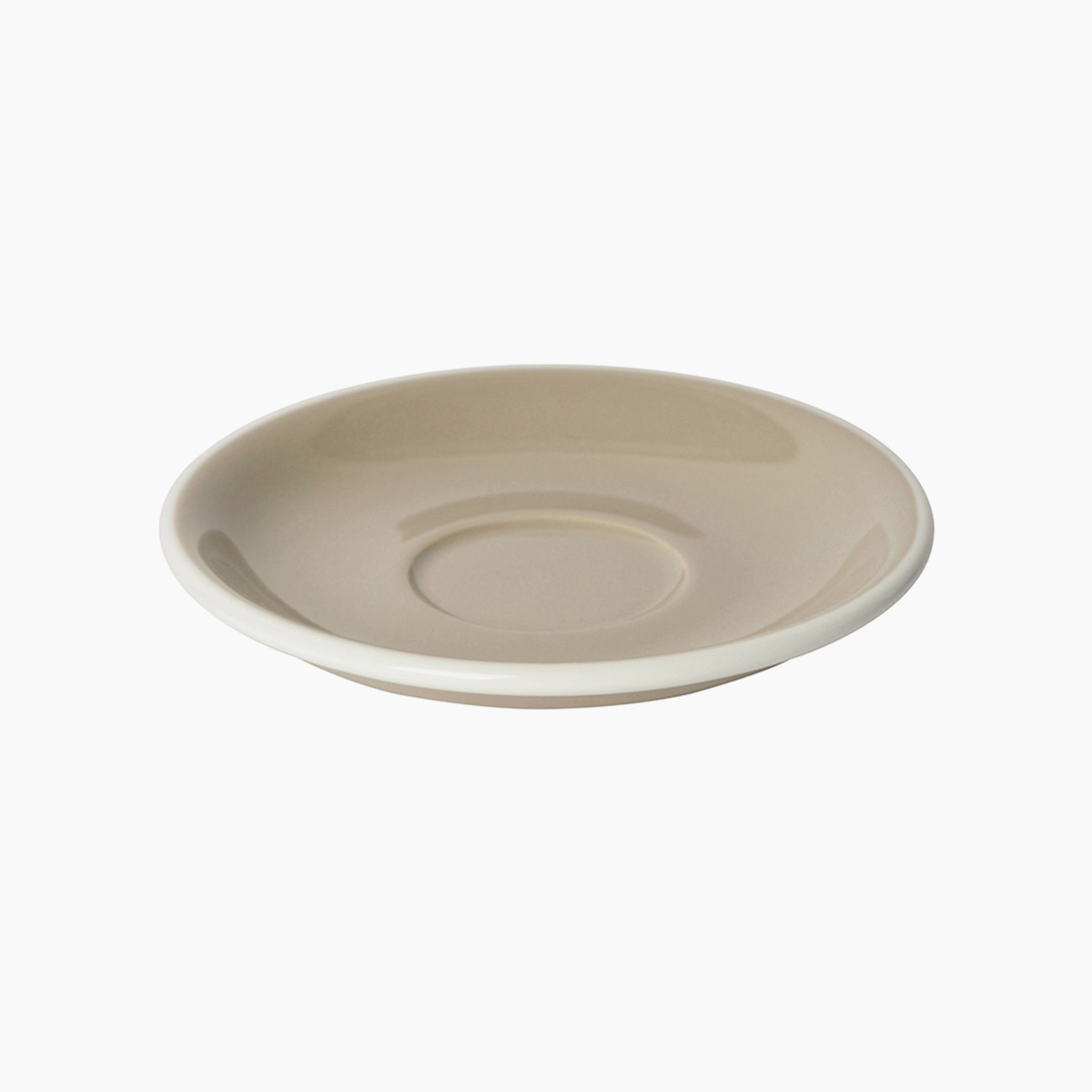 LOVERAMICS EGG Podšálka Flat White / Cappuccino 14,5 cm Taupe