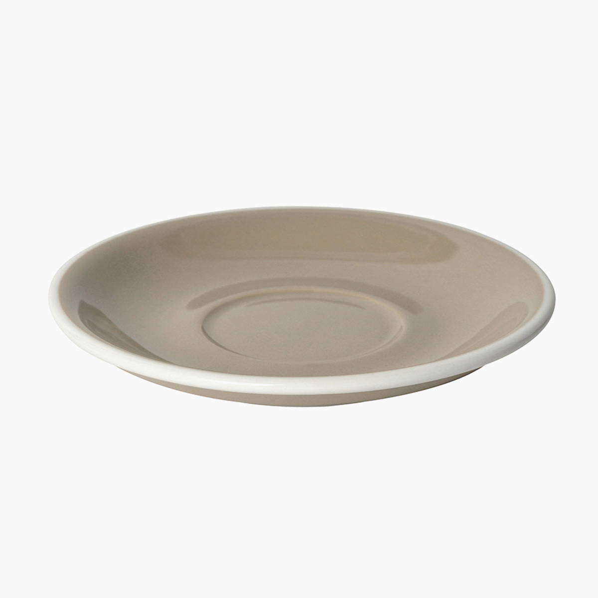 LOVERAMICS EGG Podšálka Café Latte 15,5 cm Taupe
