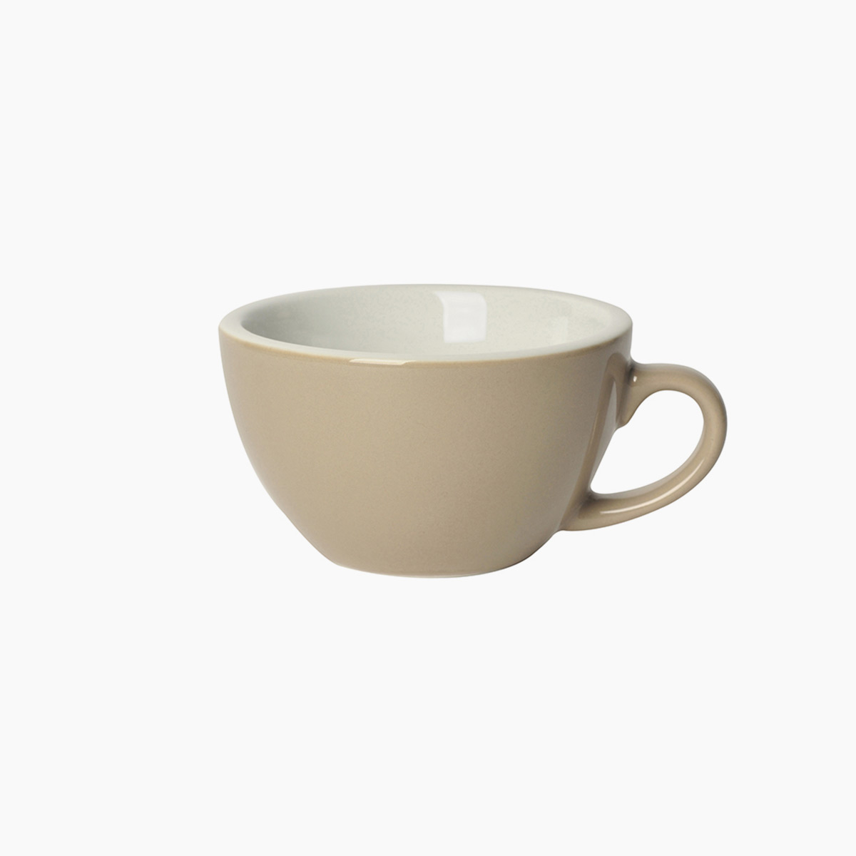 LOVERAMICS EGG Šálka Cappuccino 200 ml Taupe